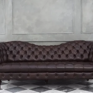 Urban Chic Leather Sofa